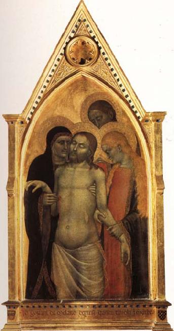GIOVANNI DA MILANO Pieta of Christ and His Mourners France oil painting art